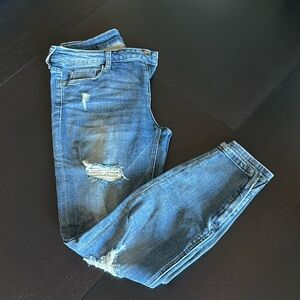 Pistola distressed skinny jeans